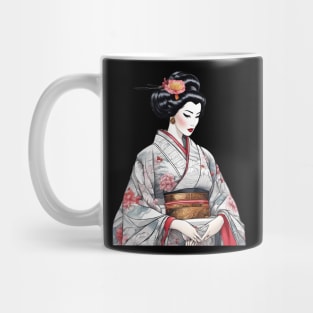 Japanese Geisha Mug